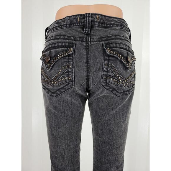 Nine West Black Straight Leg Jeans Versatile Style - Picture 5 of 11